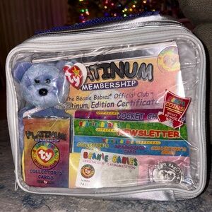 1999 Vintage Ty Original Platinum Membership Set
